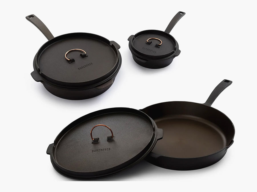 オールインワン キャストアイアン スキレット 6'' - Barebones Living