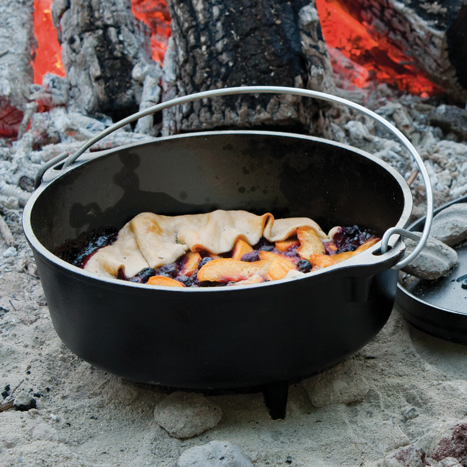 10 Inch / 4 Quart Camp Dutch Oven,（キャンプオーヴン 10インチ