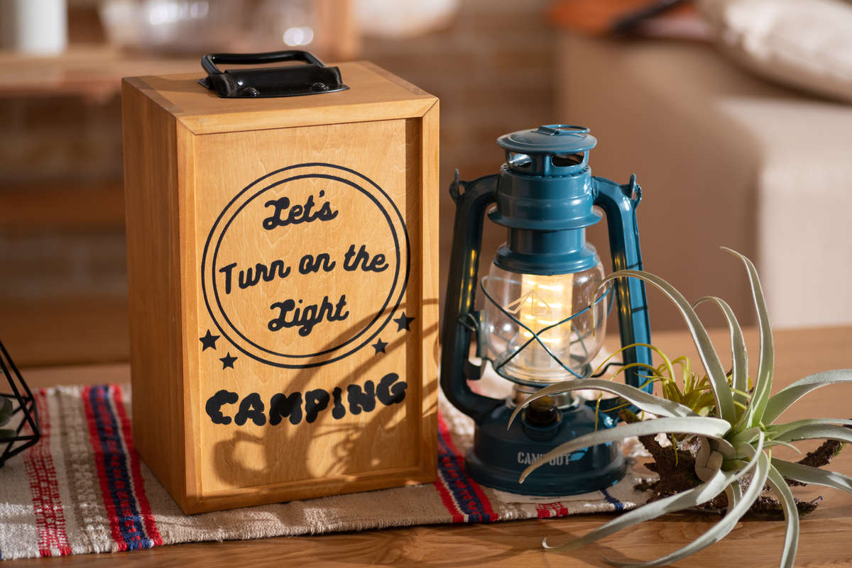 ランタンを大事に守る木製ランタンケースの作り方。初心者でもかんたん