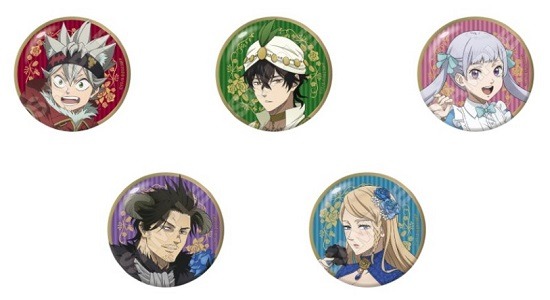 映画 ブラッククローバー魔法帝の剣 童話 缶バッジ 5個入り1BOX