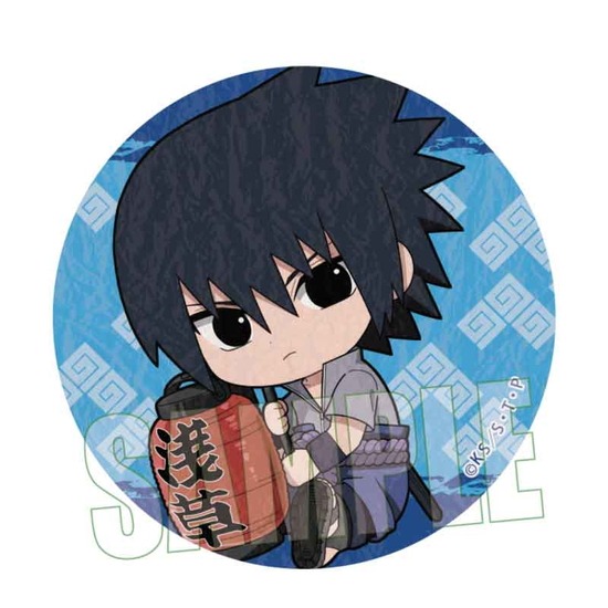 NARUTO-ナルト- 疾風伝 トレーディング和紙風缶バッジ ぎゅぎゅっと