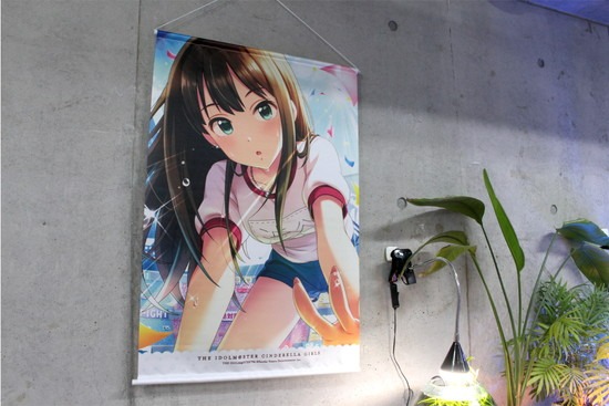 アイドルマスター シンデレラガールズ B2タペストリー 渋谷凛 ブルー