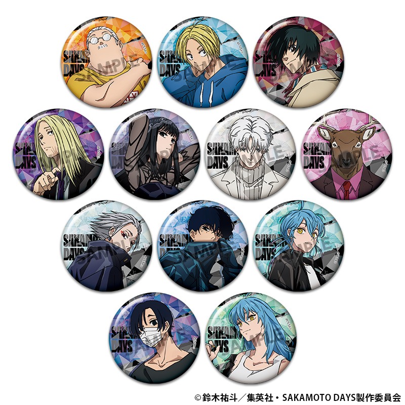 SAKAMOTO DAYS トレーディングホログラム缶バッジ vol.2 12個入りBOX