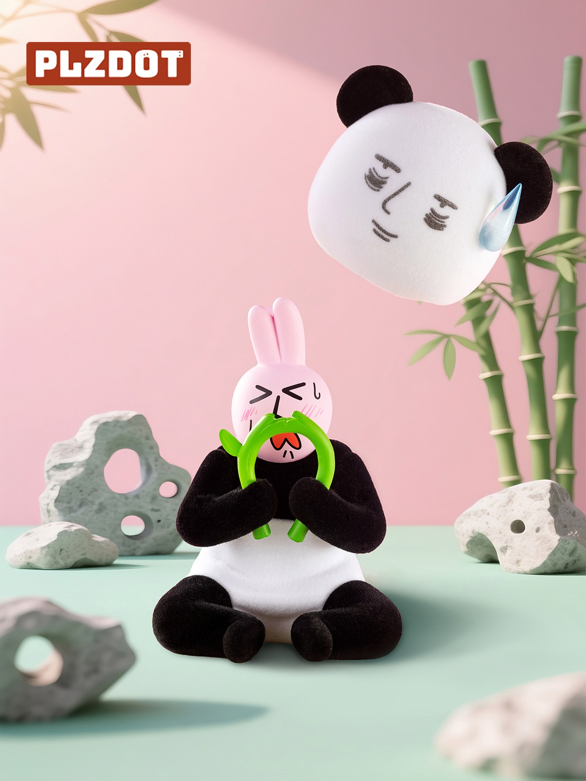 PLZDOT ピンクうさぎ ハッピーマインドシリーズ 6個入り1BOX｜ホビーの