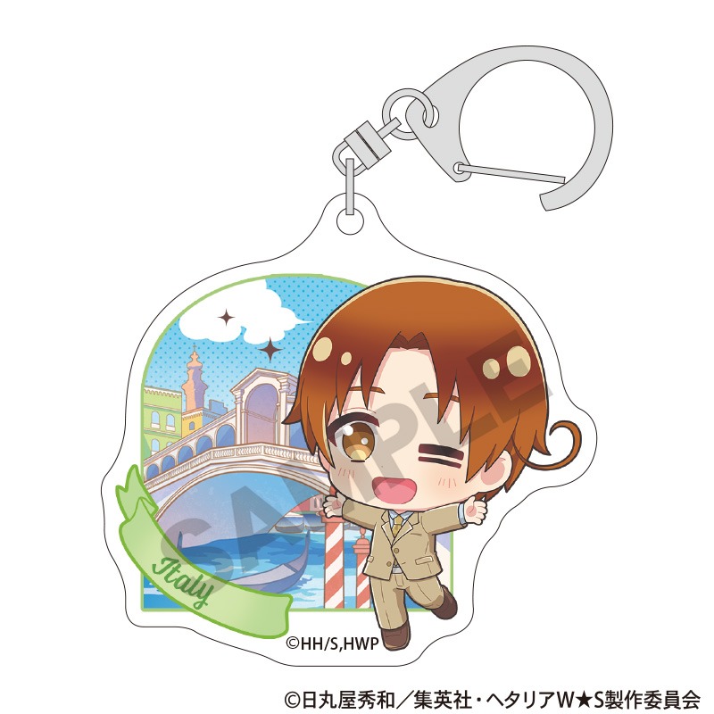 ヘタリア World☆Stars トレーディングアクリルキーホルダー ちまにわ