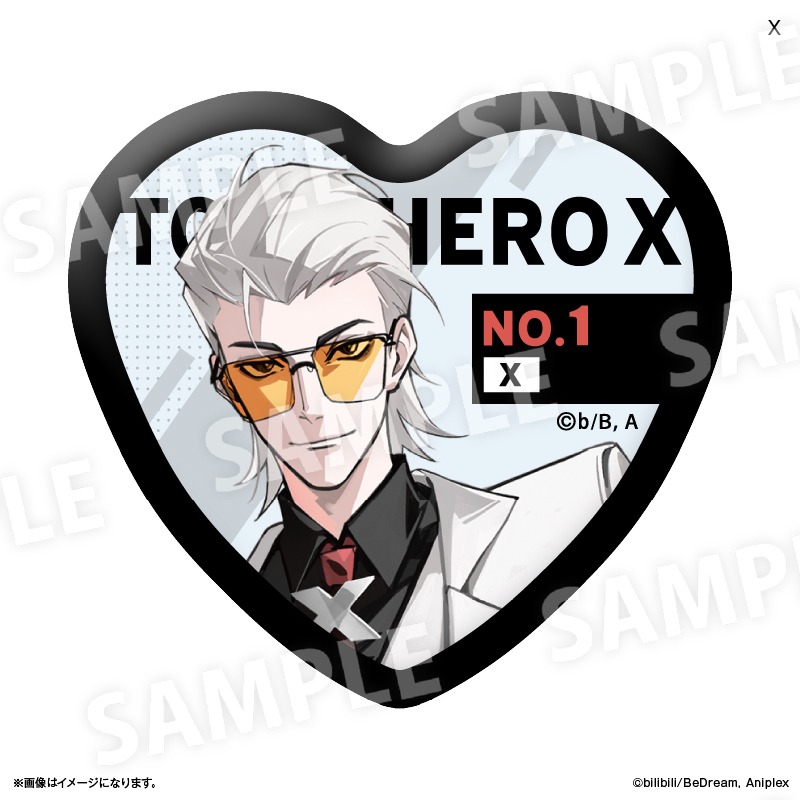 TO BE HERO X トレーディングハート缶バッジ 11個入り1BOX｜ホビーの