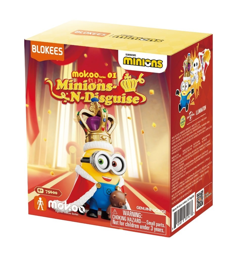 Blokees ミニオンズ MOKOOシリーズ.01 ミニオンズ N-Disguise 6個入り