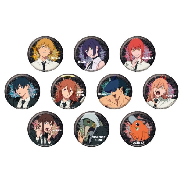 チェンソーマン ラメキラ缶バッジ デンジ 70点 VETCOLO チェンソーマン