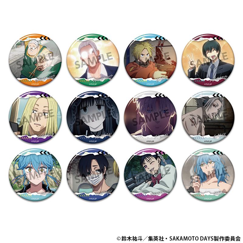 SAKAMOTO DAYS 缶バッジコレクション vol.4 50個入り1BOX｜ホビーの
