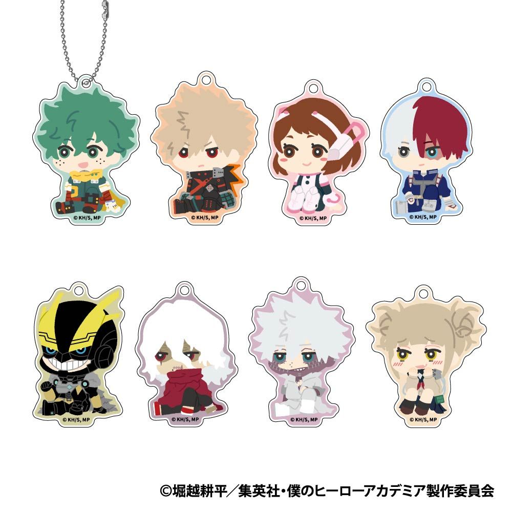 僕のヒーローアカデミア もふもふ アクリルキーホルダー Vol.2 8個入り