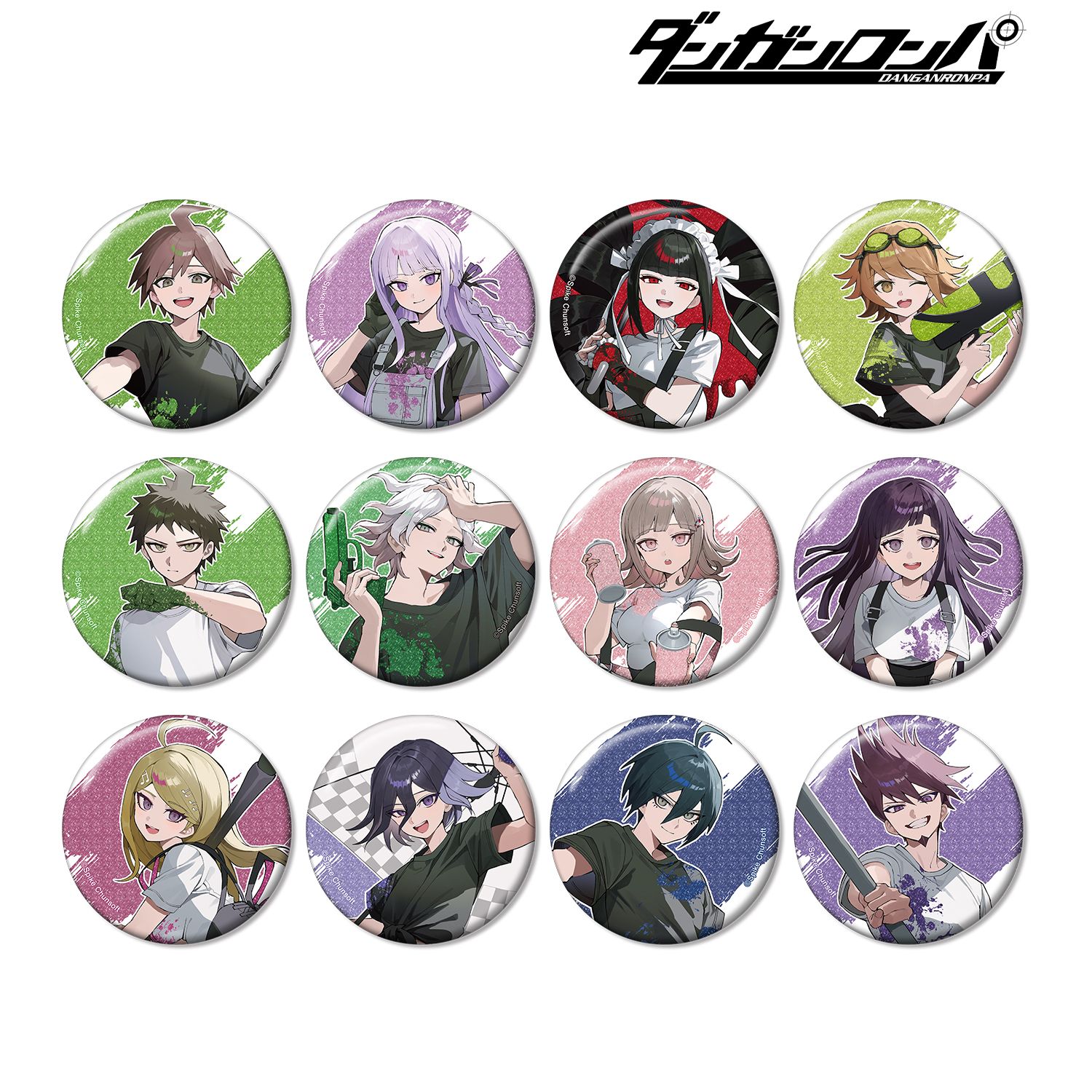 ダンガンロンパシリーズ さくしゃ2さんイラスト ペイントスタイルver