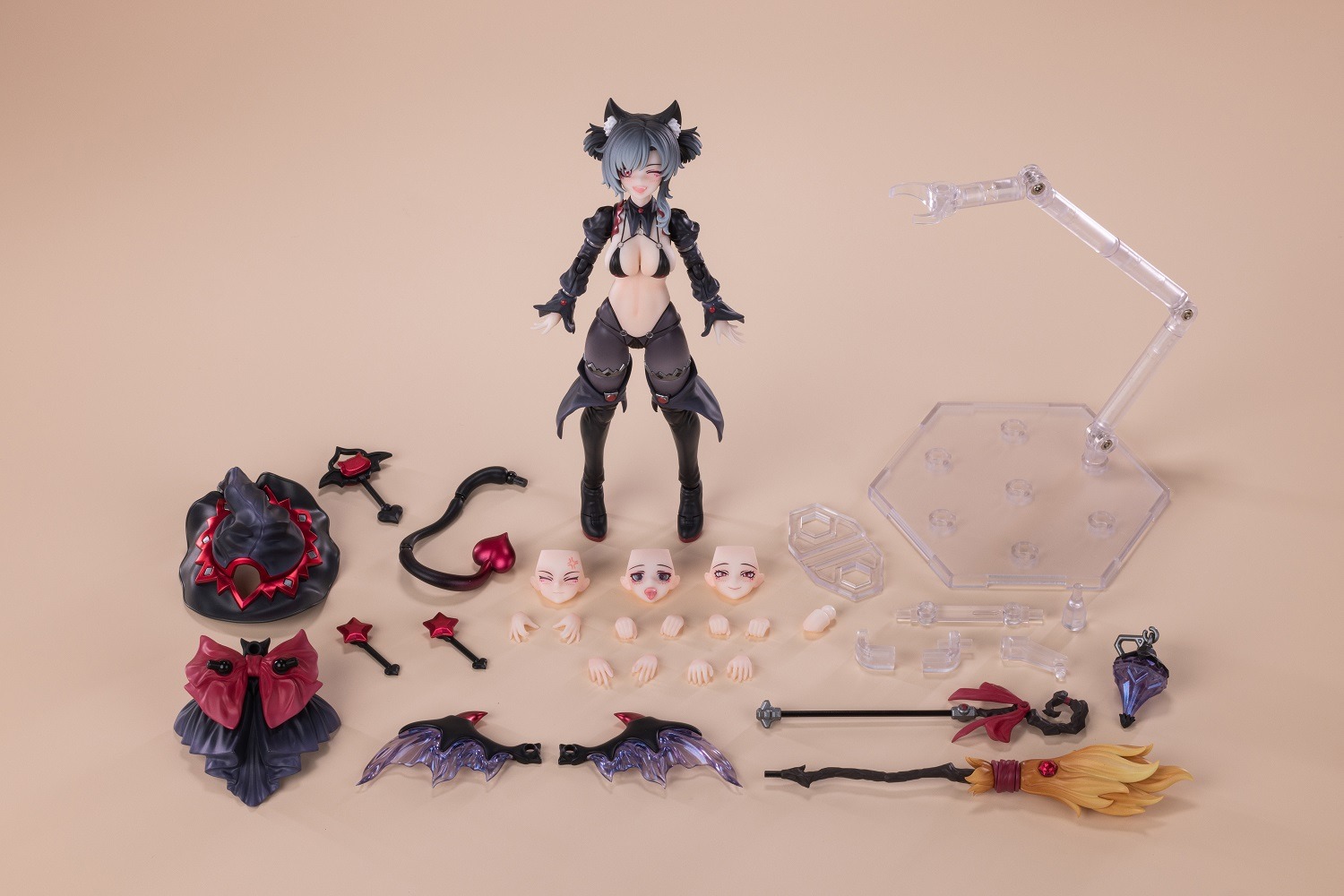 次元具象（EXSSRION） 見習魔女・星川猫猫 1/12 完成品アクション