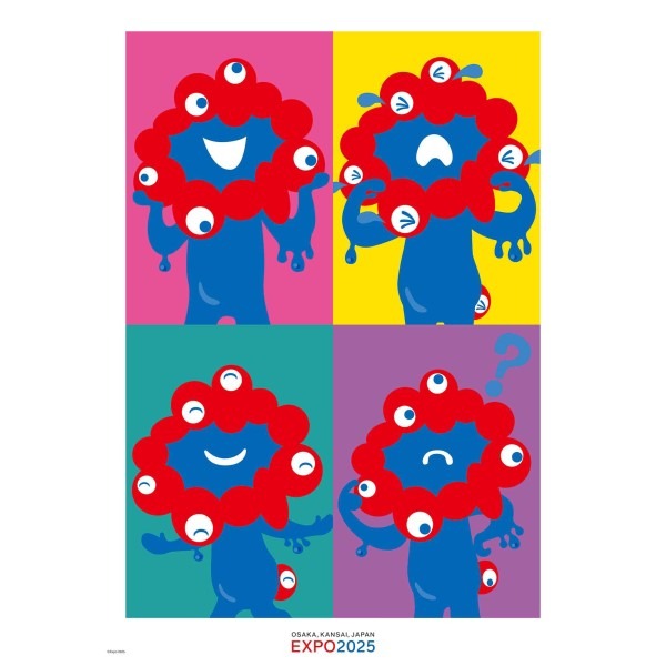 大阪・関西万博公式キャラクター ミャクミャク ジグソーパズル 500-757