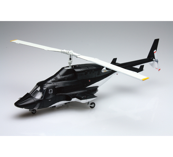 アオシマ ムービーメカSP06 1/48 エアーウルフ クリアボディ付