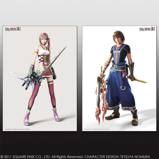 ファイナルファンタジー XIII-2 クリアポスターミニ 8個入り1BOX