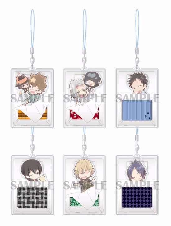 家庭教師ヒットマンREBORN！ おやすみアクリルストラップ 6個入り1BOX