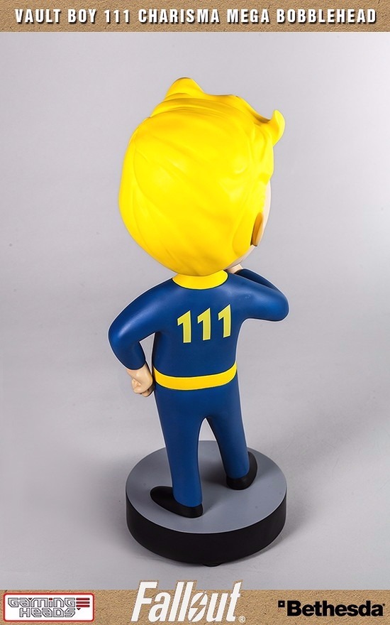ゲーミングヘッズ Fallout4 Vault-boy 111 カリスマ メガボブルヘッド
