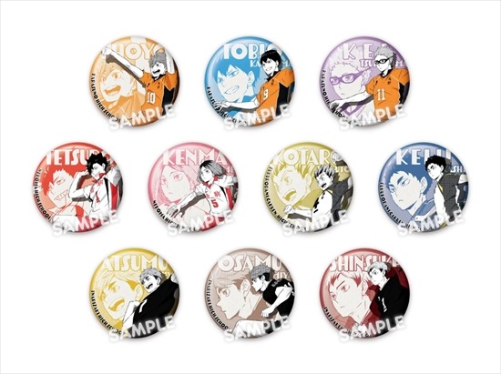 ハイキュー！！ ジャンプ！ トレーディング缶バッジ 10個入り1BOX