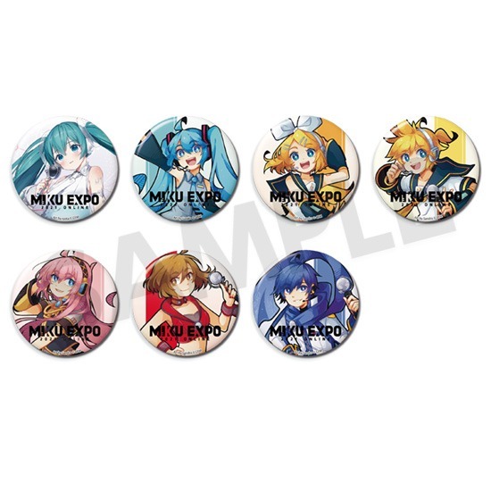 HATSUNE MIKU EXPO 2021 Online 缶バッジ（7種セット）｜ホビーの総合