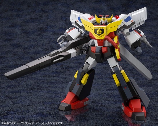 コトブキヤ 勇者警察ジェイデッカー デューク＆ファイヤーパーツ