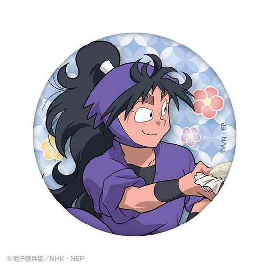 忍たま乱太郎 「同室」描き下ろし BIG缶バッジ 久々知兵助｜ホビーの