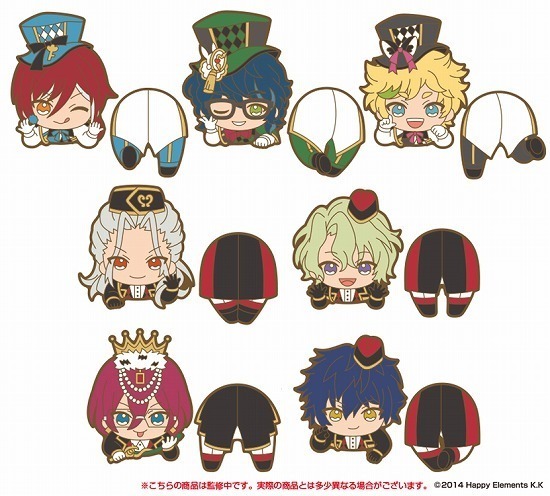 あんさんぶるスターズ！ のっかりラバークリップUNIT5 7個入り1BOX