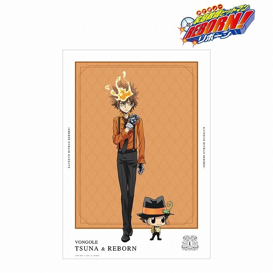 家庭教師ヒットマンREBORN！ 描き下ろしイラスト 沢田 綱吉＆リボーン