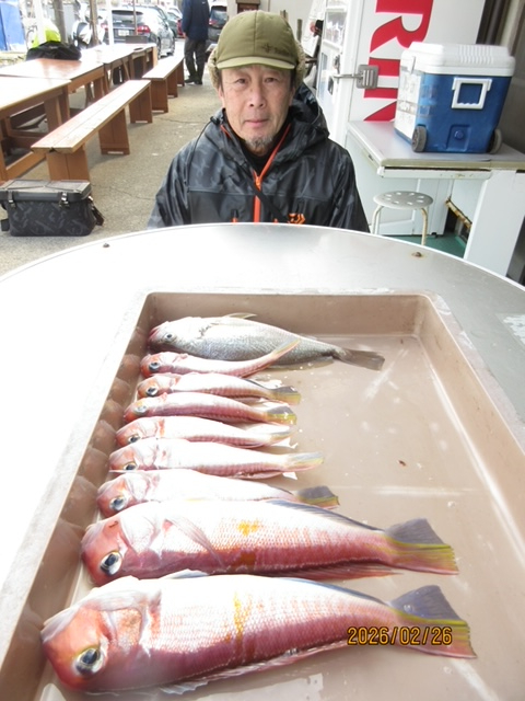 庄三郎丸｜LTアマダイ船にて