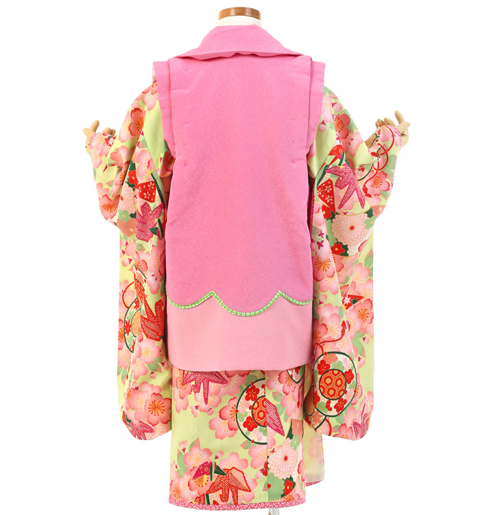 乙葉 七五三（子ども） 3歳女の子（専用小物付）No.JE-0070の通販