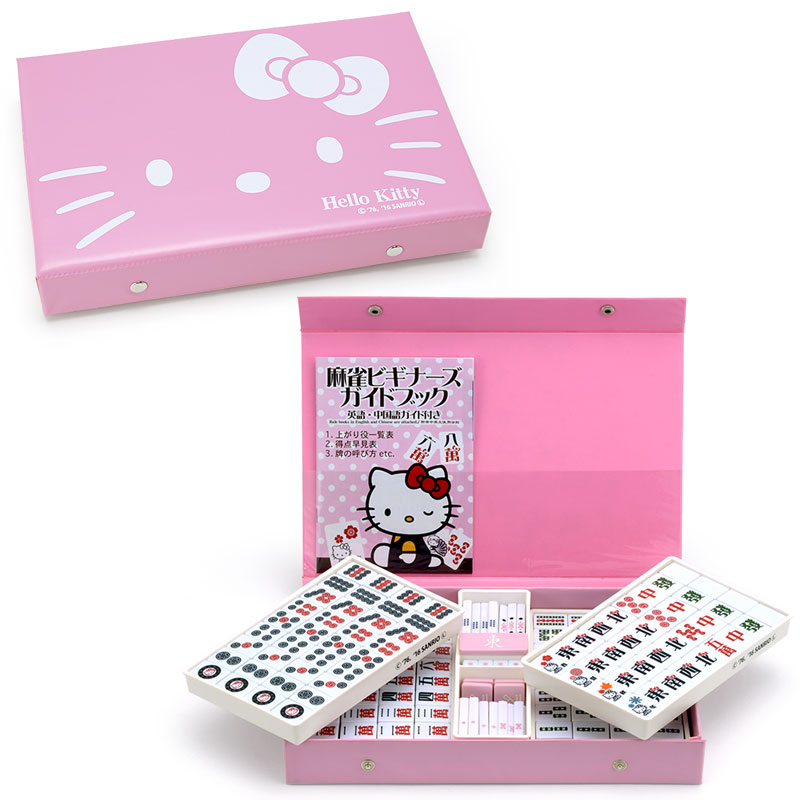本日24時まで！ハローキティ麻雀牌＆マットをクリスマス特別価格で販売