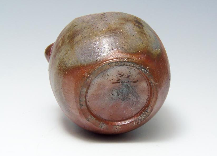 城南骨董-備前焼 花器 小野田瑞穂 295