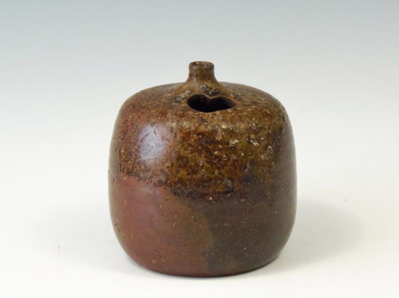 城南骨董-備前焼 花瓶 森陶山 507