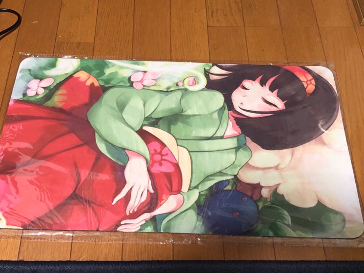 ポケモンカードゲーム ポケカ エリカ プレイマット ラバー 1枚 (Used