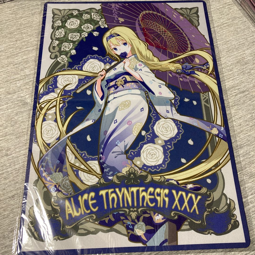 ミュシャ風 アリス プレイマット SAO 混沌の女神様の通販 mid