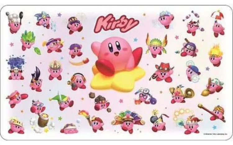 星のカービィ キャラクターラバーマット プレイマット コピー能力