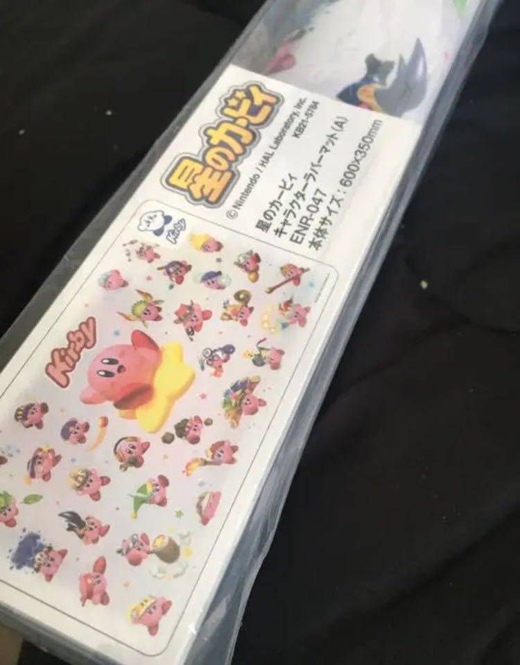 星のカービィ キャラクターラバーマット プレイマット コピー能力