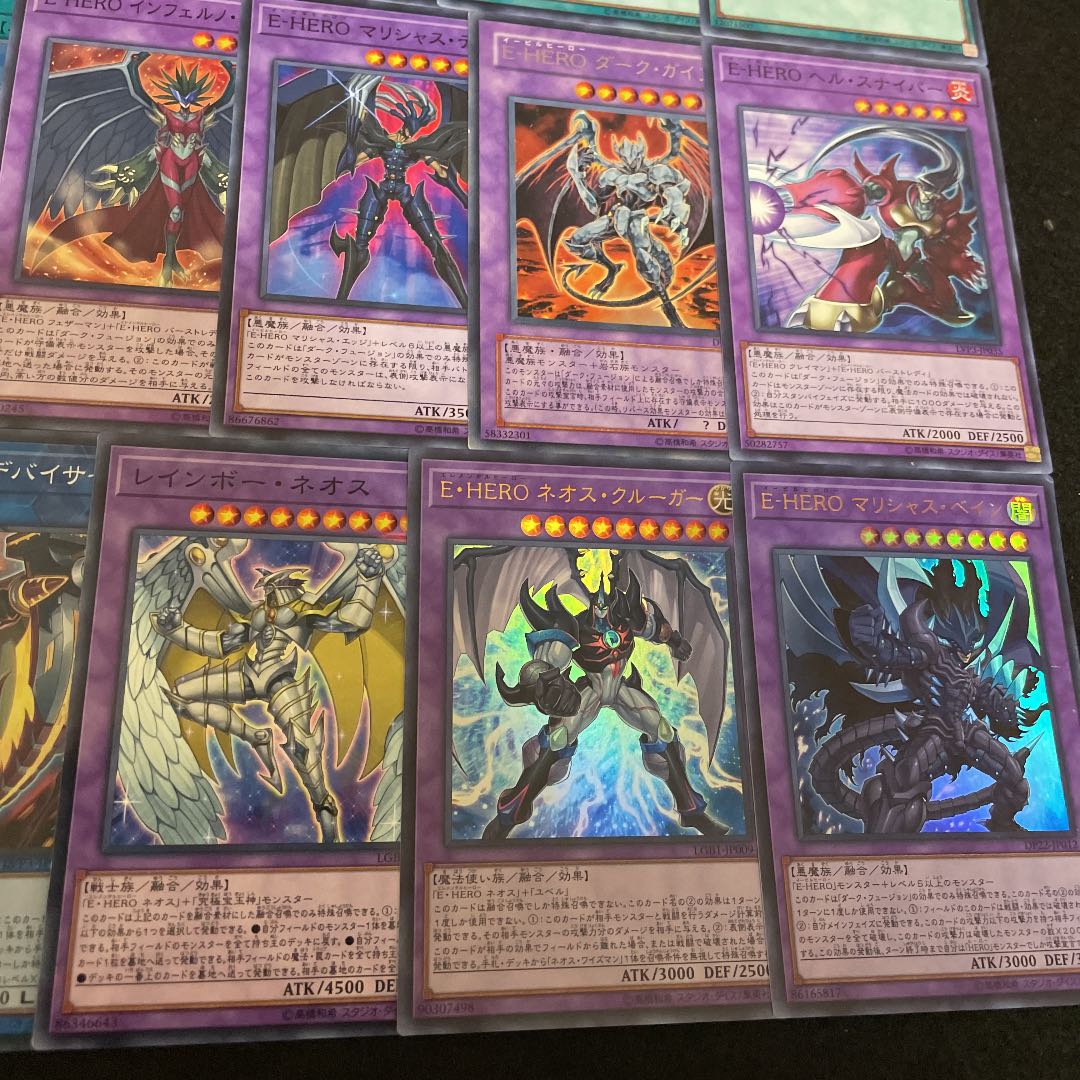 遊戯王 覇王十代 E-HERO 構築済みデッキ40枚+EX15枚 30枚の通販 おしり