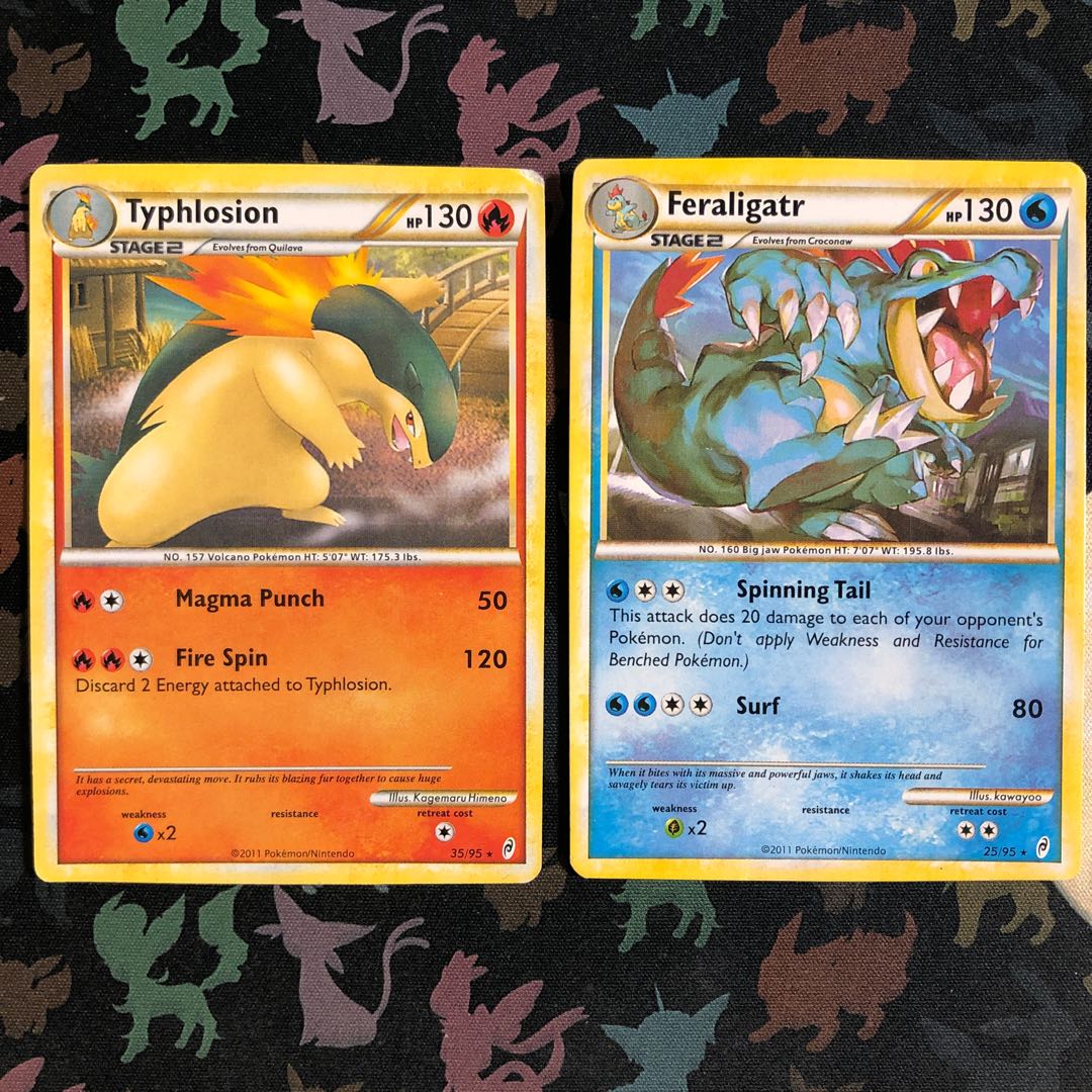 バクフーン オーダイル 英語 1枚の通販 SAYS（663199503） | magi