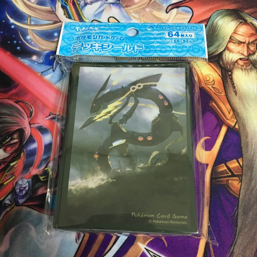 メガレックウザ 降臨 デッキシールド ポケカ スリーブ 1枚の通販 つな