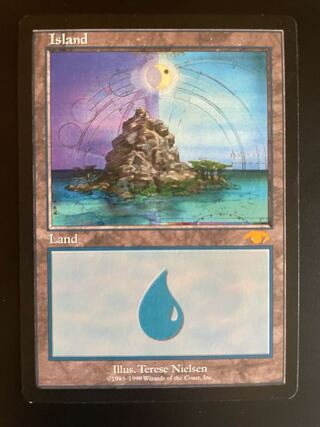 Terese Nielsen Guru Mountain 山 プレイマット Terese Nielsen Guru