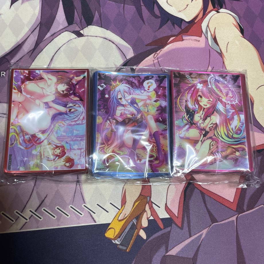 ノーゲーム・ノーライフ スリーブセット シロ ジブリール キャラクター