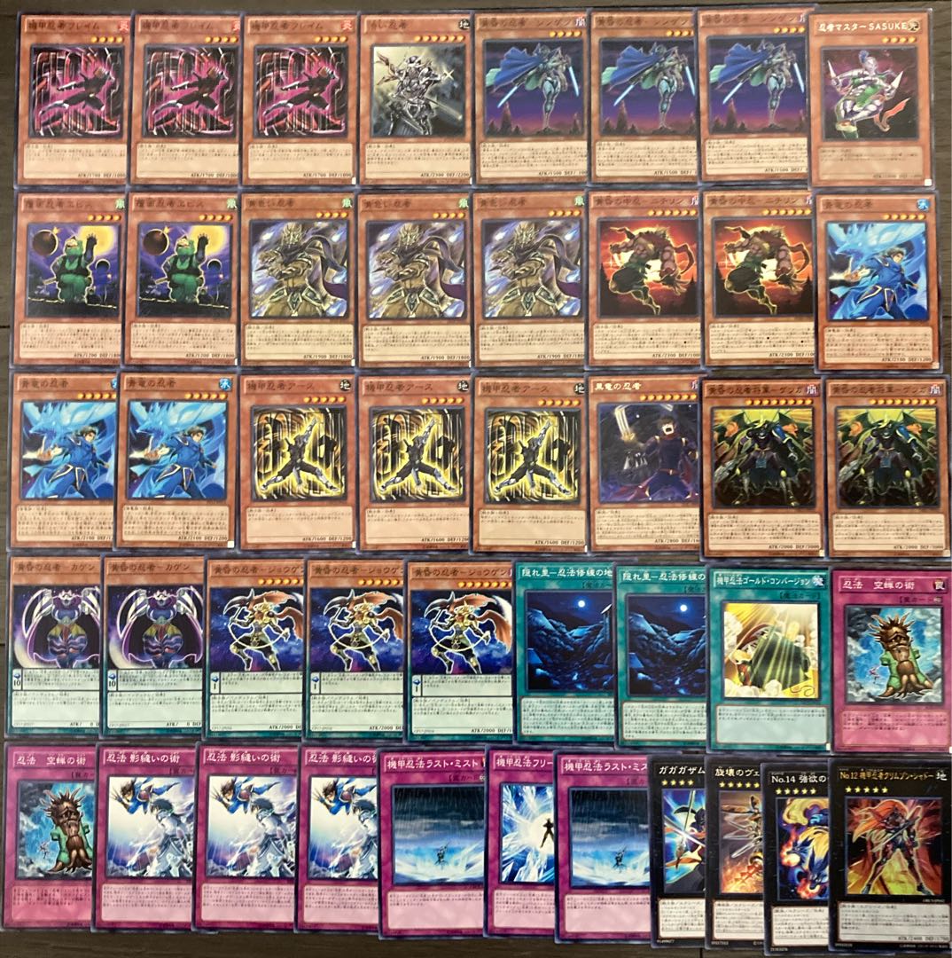 遊戯王 忍者 デッキ 1枚の通販 1500円デッキ（644458618） | magi