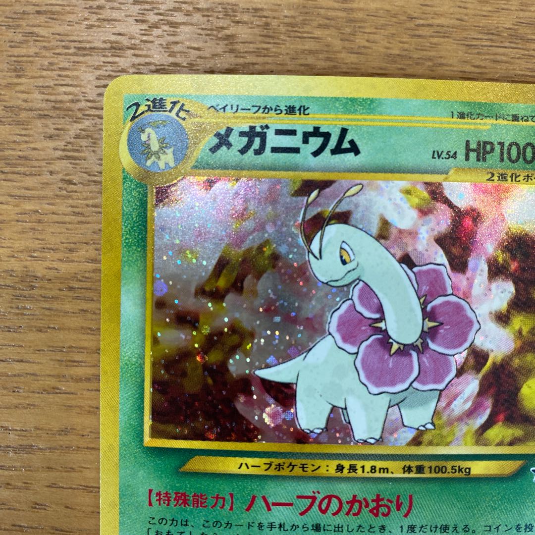 ポケモンカード旧裏 メガニウム 1枚の通販 yuta（524664806） | magi
