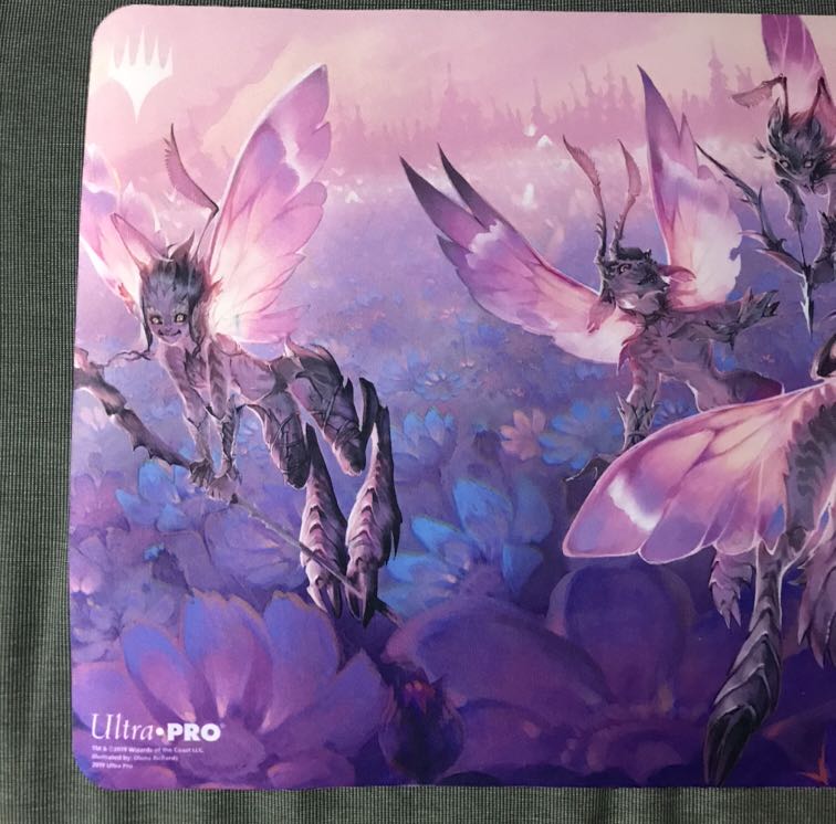 mtg 苦花 プレイマット Lena Richards サイン入り mtg 苦花 プレイ