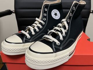 コンバース チャックテイラー CT70 HI 26.5 黒 ブラック 26.5cmの通販