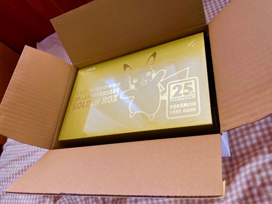ポケモンカード 25周年 ゴールデンボックス GOLDEN BOX 未開封新品の