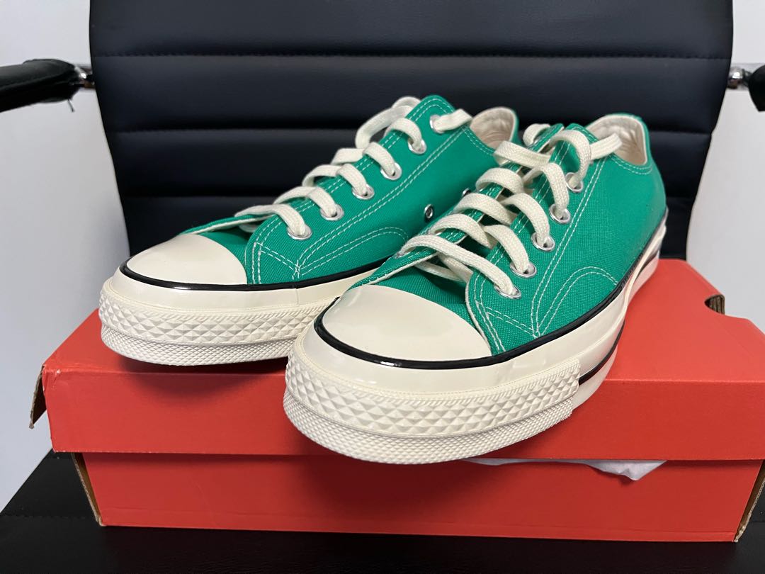 コンバース チャックテイラー CT70 OX 26.5 コートグリーン 緑 26.5cm
