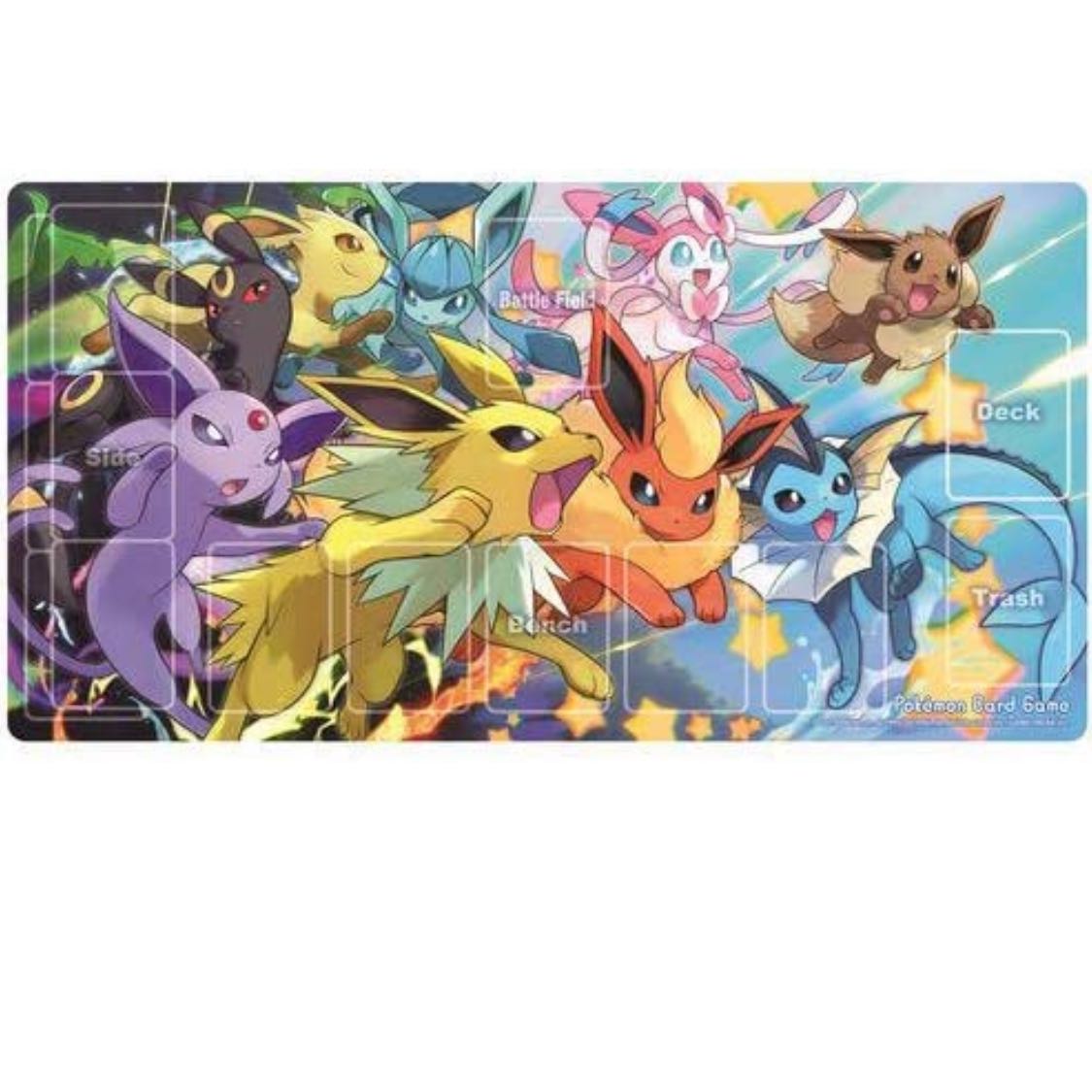 ポケモンカード プレイマット ダッシュイーブイズ 2つ 1枚の通販 アベ
