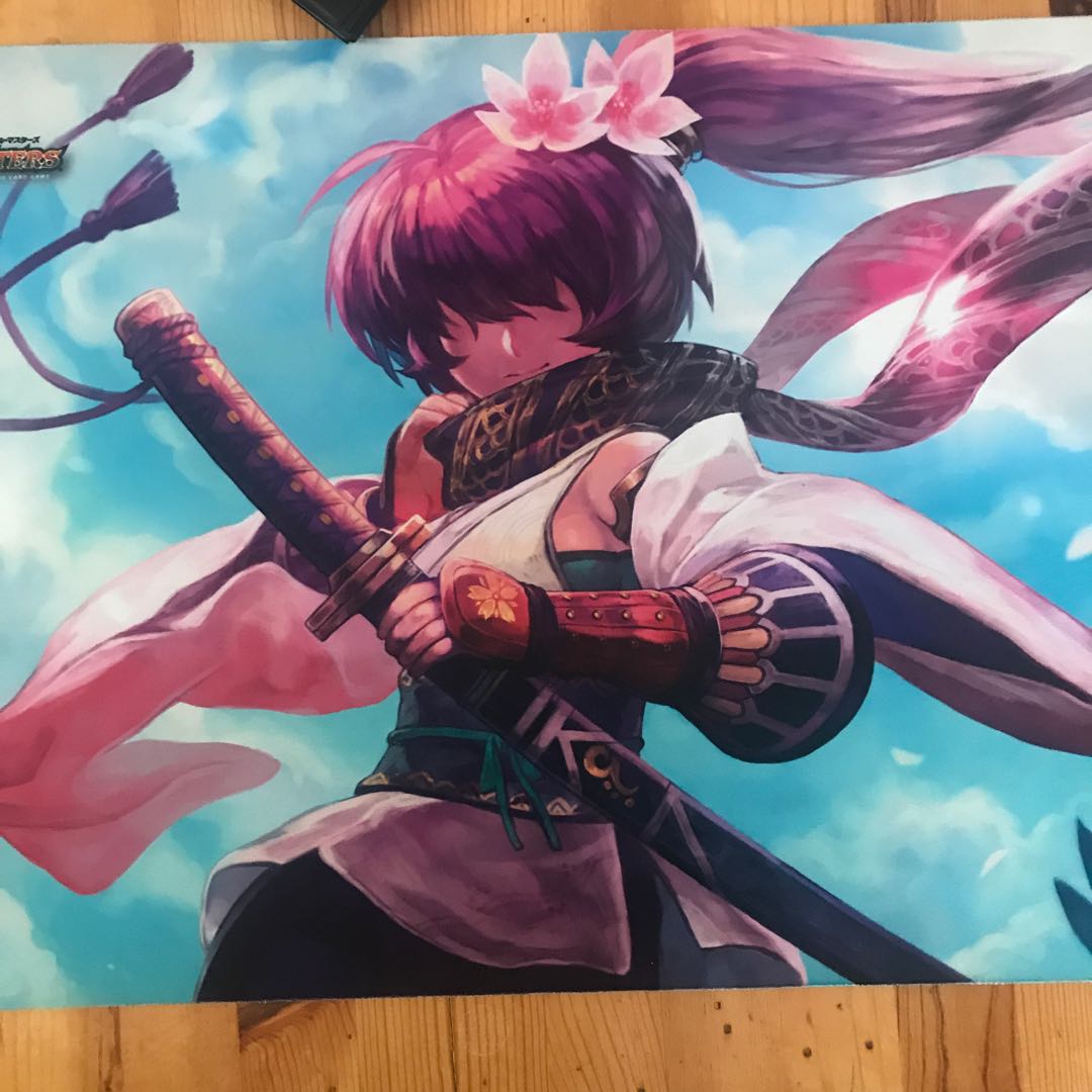 緋色の復讐者、アイラ スーベニアパッケージ限定プレイマット Fab 緋色