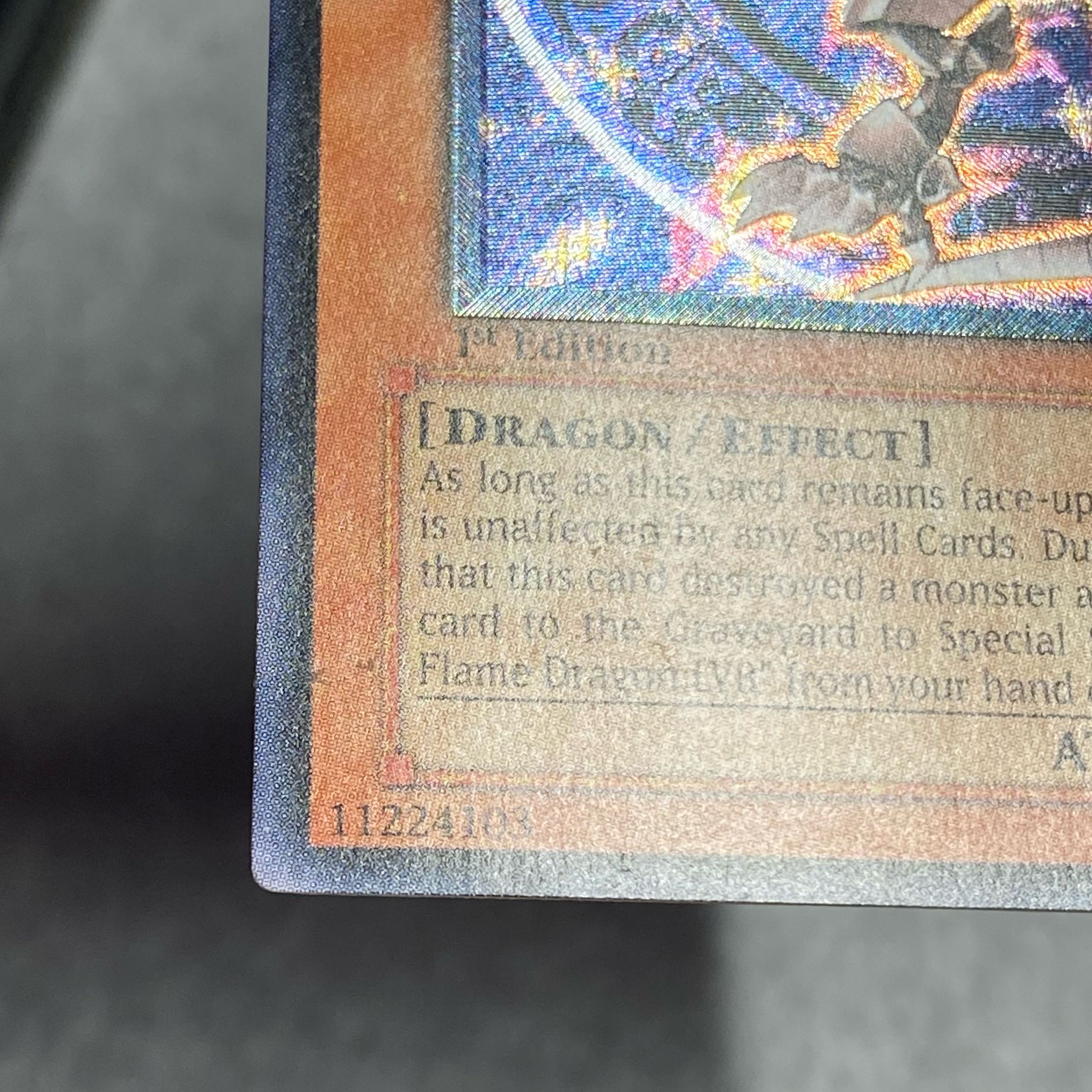 ホルスの黒炎竜 LV6 レリーフ 旧アジア版 アルティメットレア SOD